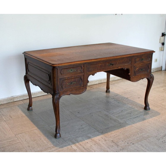 Image 1 of Bureau double de style Louis XV