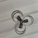 Lampe suspendue vintage à 3 lumières, 1970