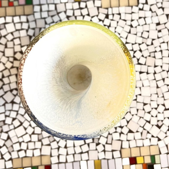 Image 1 of Vase en verre vintage pour Josh Kristall Mundgeblasen, Allemagne 1970