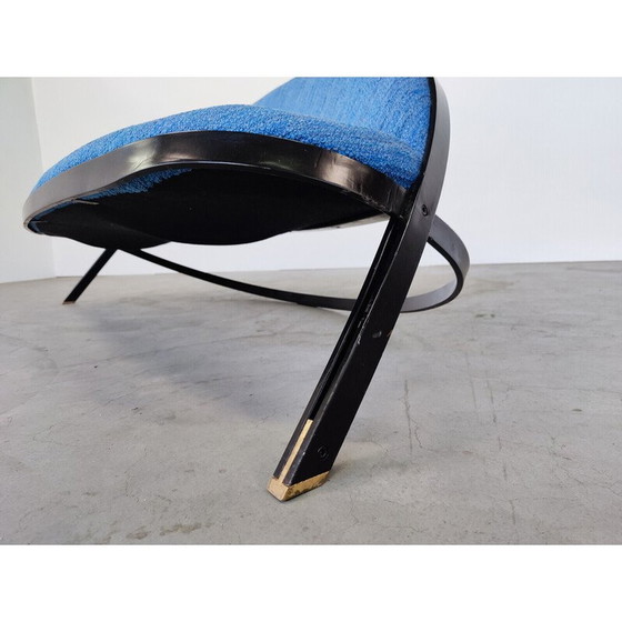 Image 1 of Canapé italien vintage bleu "Saturno" par Gastone Rinaldi pour Rima, 1957