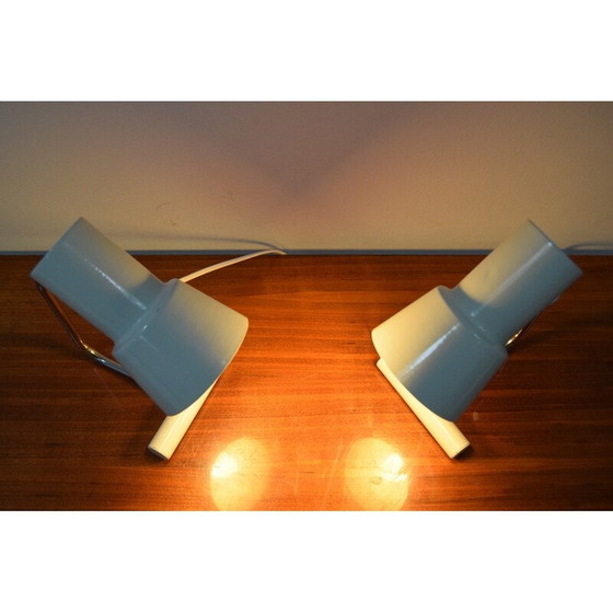 Image 1 of Paire de lampes de table vintage par Josef Hurka pour Napako, Tchécoslovaquie 1970