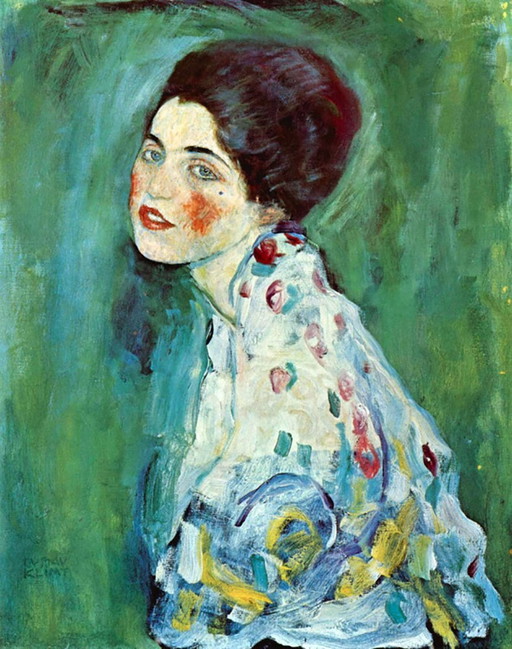 Gustav Klimt -- Portrait d'une dame