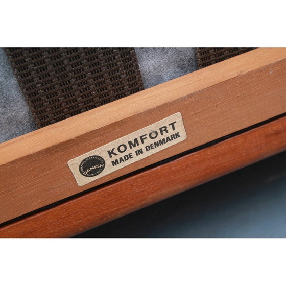 Image 1 of Fauteuil vintage teka par Arne Wahl Iversen pour Komfort, Danemark années 1960