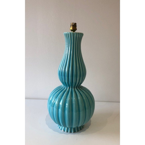 Image 1 of Lampe vintage en céramique, 1970