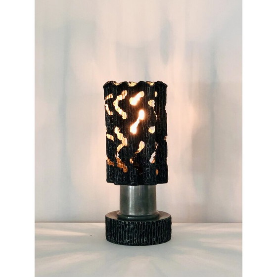 Image 1 of Lampe vintage en étain, Italie 1960