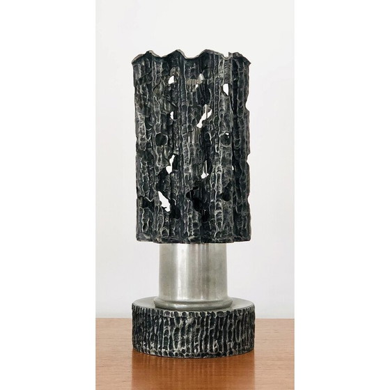 Image 1 of Lampe vintage en étain, Italie 1960