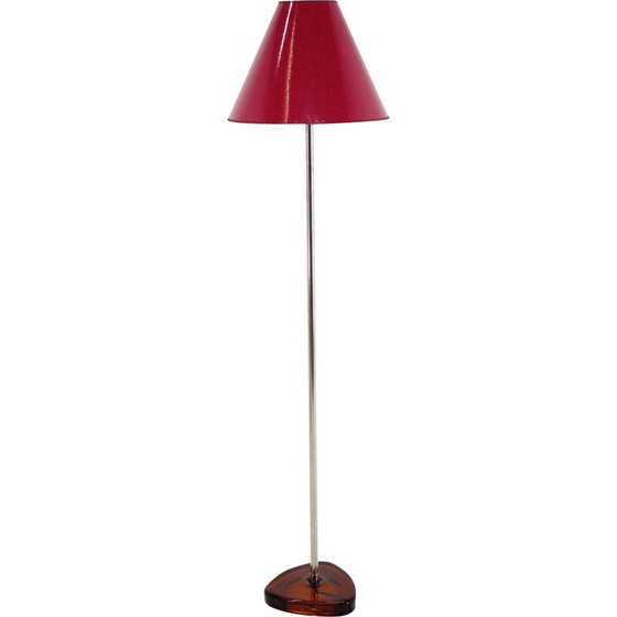 Image 1 of Lampadaire vintage par Carl Fagerlund pour Orrefors, Suède 1960