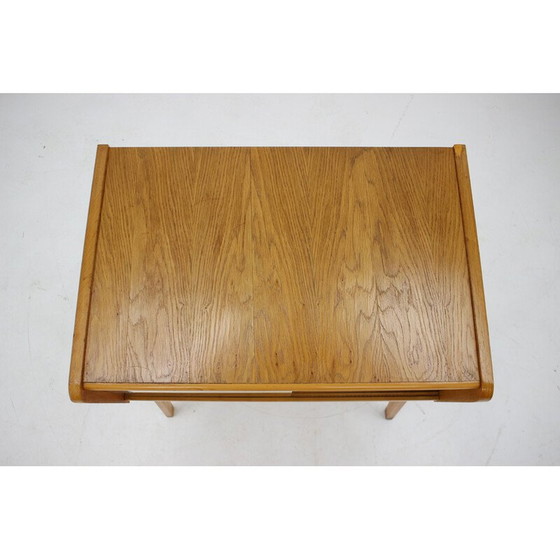 Image 1 of Armoire vintage en chêne et verre, Tchécoslovaquie années 1960
