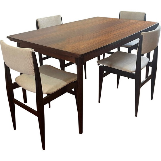 Image 1 of Tables scandinaves vintage en bois de rose par Randers Moblefabrik, 1960