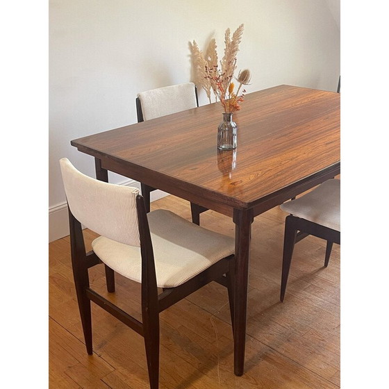 Image 1 of Tables scandinaves vintage en bois de rose par Randers Moblefabrik, 1960