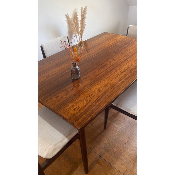 Image 1 of Tables scandinaves vintage en bois de rose par Randers Moblefabrik, 1960