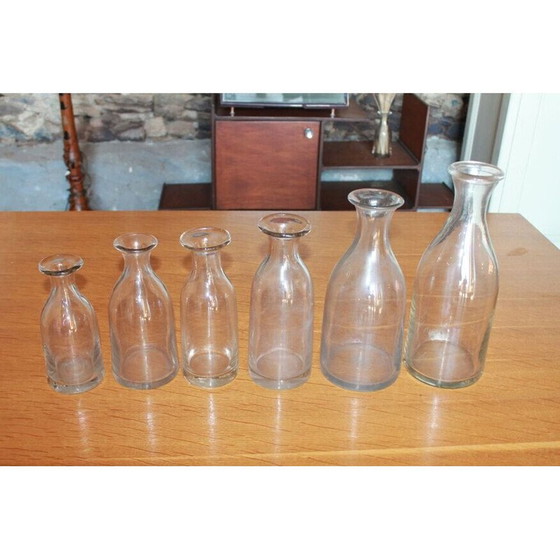 Image 1 of Ensemble de 6 carafes à cidre vintage