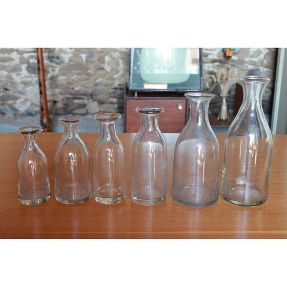 Image 1 of Ensemble de 6 carafes à cidre vintage