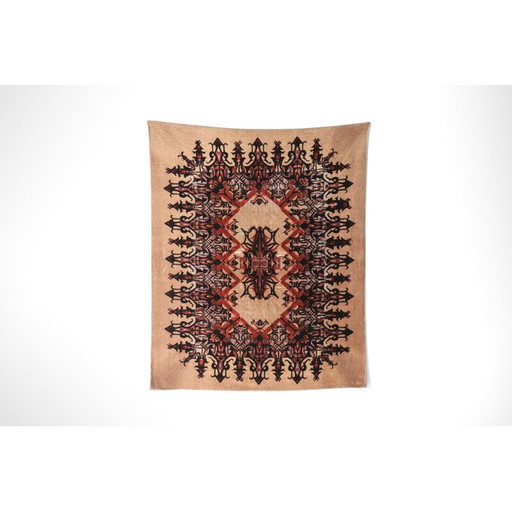 Tapis vintage art déco noué à la main avec de la laine par Jaap Gidding, Pays-Bas 1920