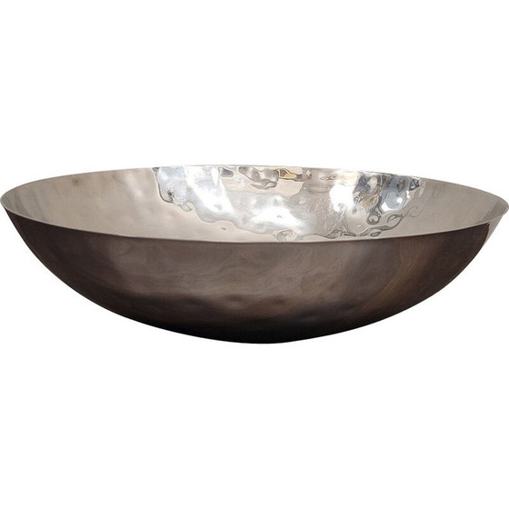 Image 1 of Centre de table vintage en aluminium, Italie 1970