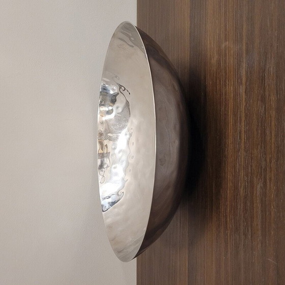 Image 1 of Centre de table vintage en aluminium, Italie 1970