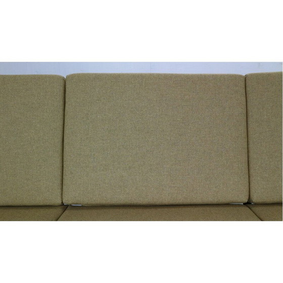 Image 1 of Lit de jour vintage en teck et tapissé par Walter Knoll pour Knoll Antimott, Allemagne années 1950