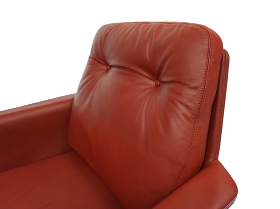 Image 1 of Cor Sedia Fauteuil en cuir Réglable en hauteur Sur roulettes