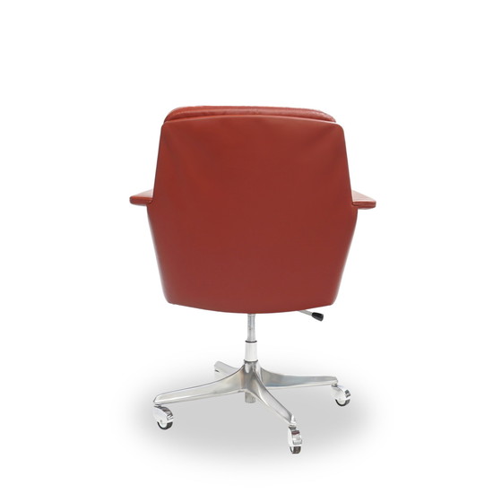 Image 1 of Cor Sedia Fauteuil en cuir Réglable en hauteur Sur roulettes