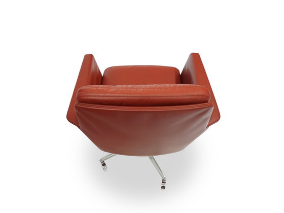 Image 1 of Cor Sedia Fauteuil en cuir Réglable en hauteur Sur roulettes