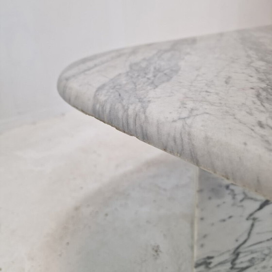Image 1 of Table basse vintage en marbre, Italie 1970