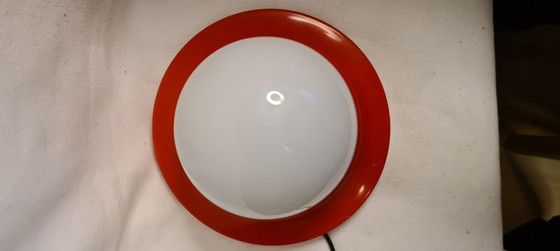 Image 1 of Lampe Space Age rouge