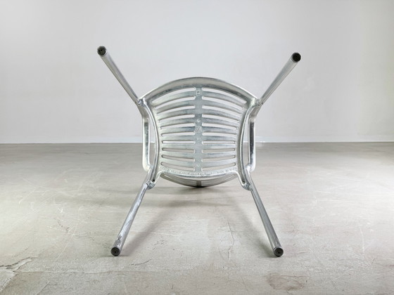 Image 1 of Lot de 4 chaises Toledo Amat-3 Jorge Pensi Aluminium Design Chaise de jardin