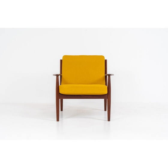 Image 1 of Fauteuil vintage "FD-128" par Grete Jalk pour France and Son, Danemark années 1960