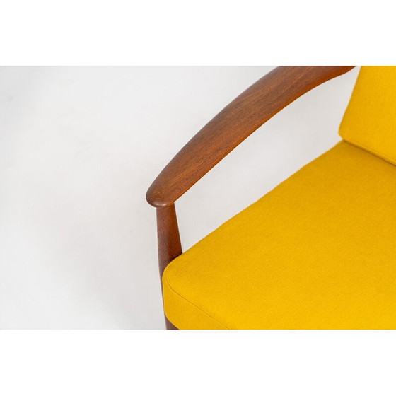 Image 1 of Fauteuil vintage "FD-128" par Grete Jalk pour France and Son, Danemark années 1960