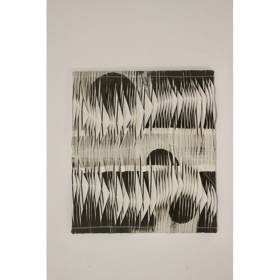 Image 1 of Peinture vintage avec effet de vague et de relief