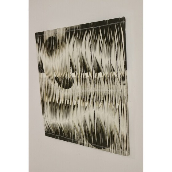 Image 1 of Peinture vintage avec effet de vague et de relief