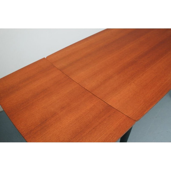 Image 1 of Table de salle à manger extensible vintage en teck, 1960s