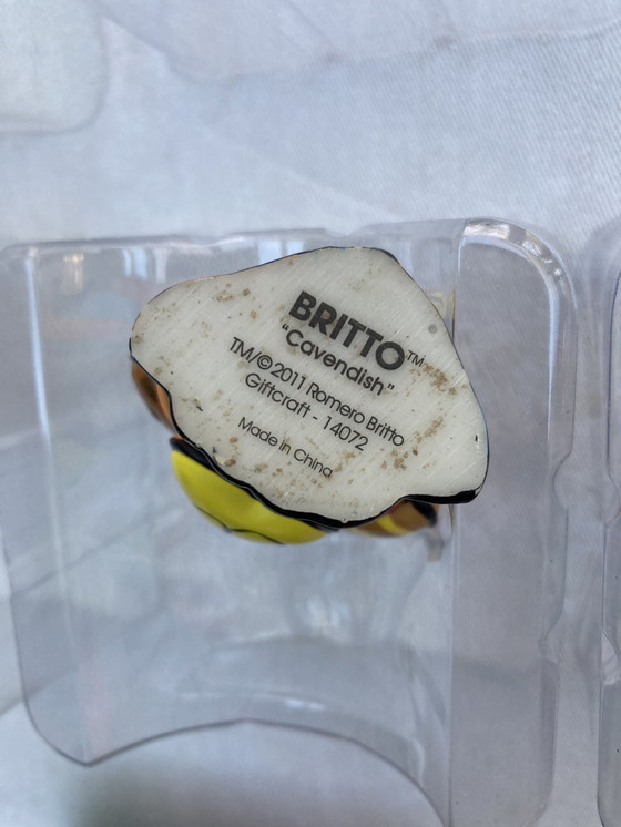 Image 1 of 3 Figurines Romero Britto. Boîte Neuve, Première Édition, 2011.