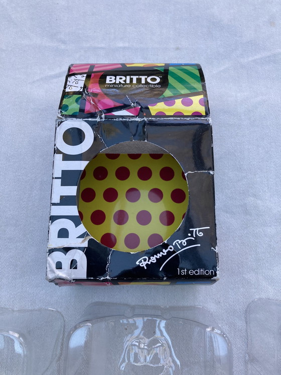 Image 1 of 3 Figurines Romero Britto. Boîte Neuve, Première Édition, 2011.