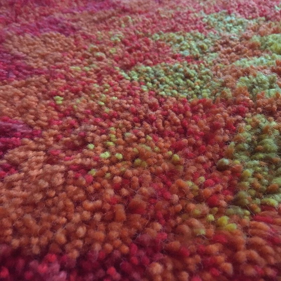 Image 1 of Tapis mural danois Cum Rya en laine - années 1970