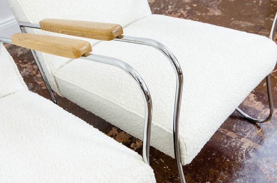 Image 1 of Paire de fauteuils Mid Century par Fmw, Pologne, années 1950