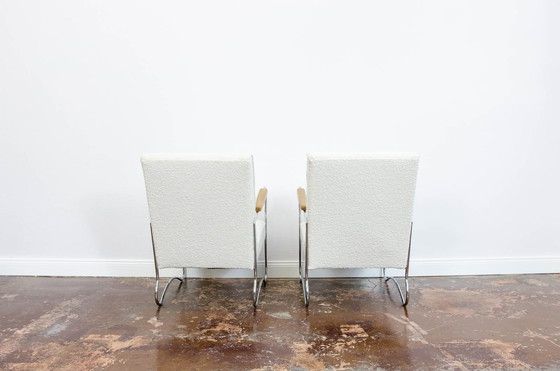 Image 1 of Paire de fauteuils Mid Century par Fmw, Pologne, années 1950