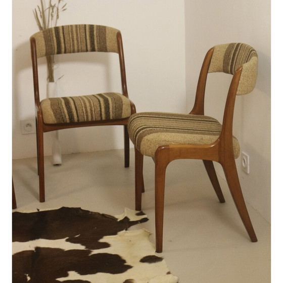 Image 1 of Paire de chaises gondoles vintage pour Baumann, France 1960