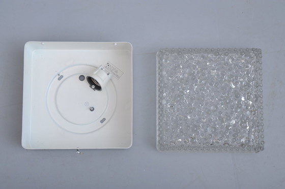 Image 1 of Applique murale vintage en verre Bubble Von Staff 1960