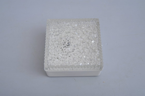 Image 1 of Applique murale vintage en verre Bubble Von Staff 1960