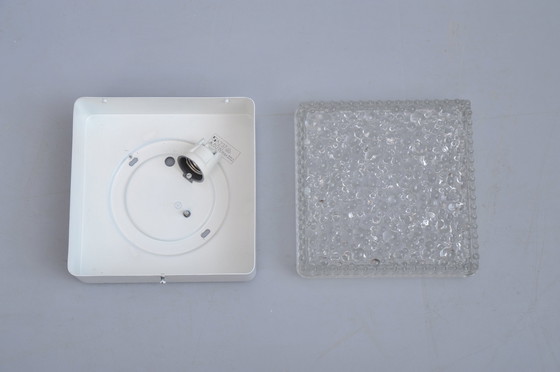 Image 1 of Applique murale vintage en verre Bubble Von Staff 1960