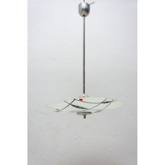 Image 1 of Lustre vintage de l'ère spatiale Tchécoslovaquie années 1960