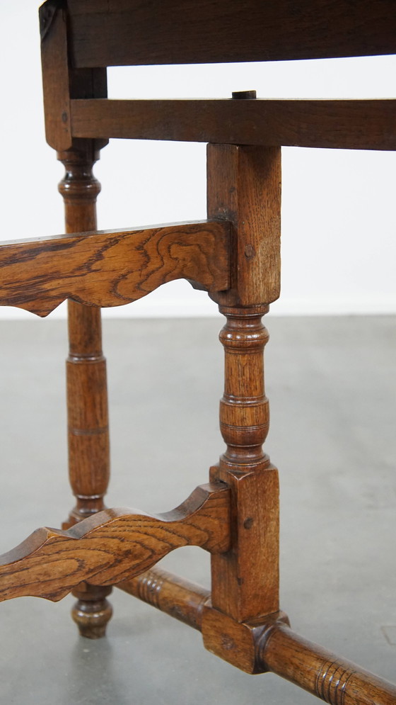 Image 1 of Table à vin/campagne française ronde et pliante