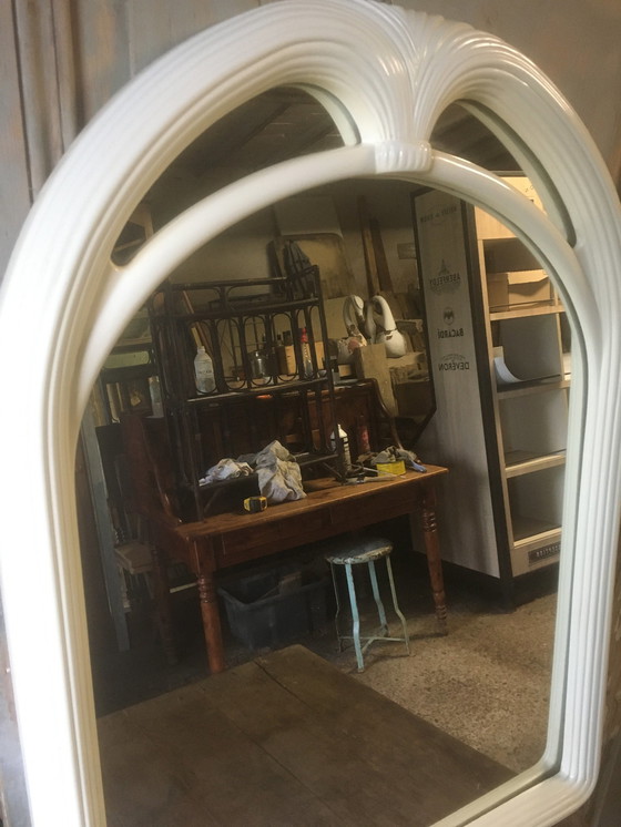 Image 1 of Miroir vintage en bois laqué, 1960-1970