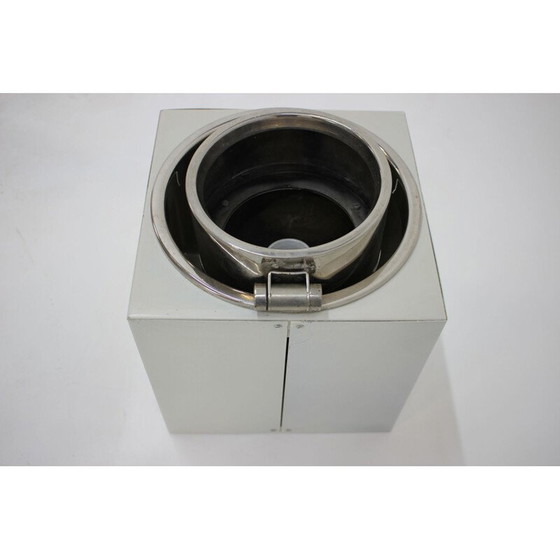 Image 1 of Lampe industrielle vintage par l'architecte Ladislav Vrátník pour la galerie Mánes