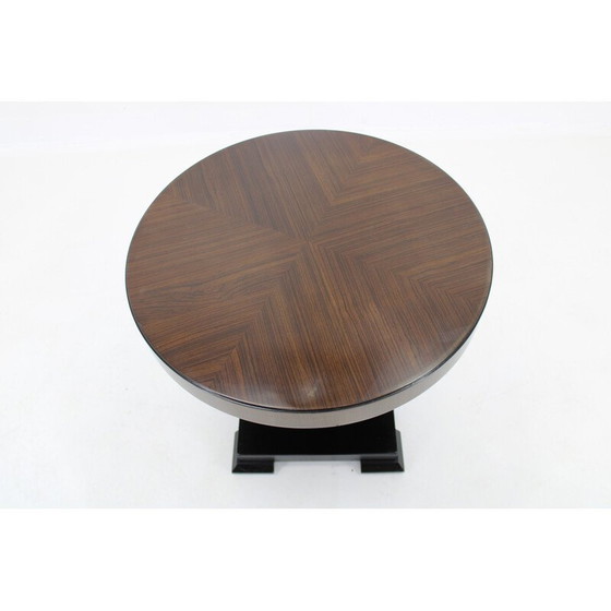 Image 1 of Ensemble de 10 tables basses rondes vintage, Tchécoslovaquie 1980