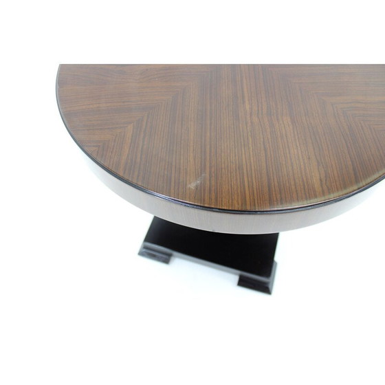 Image 1 of Ensemble de 10 tables basses rondes vintage, Tchécoslovaquie 1980