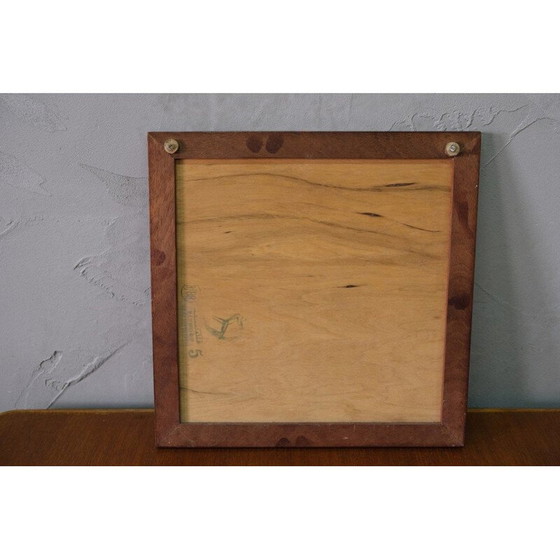 Image 1 of Plaque murale vintage en céramique, 1960