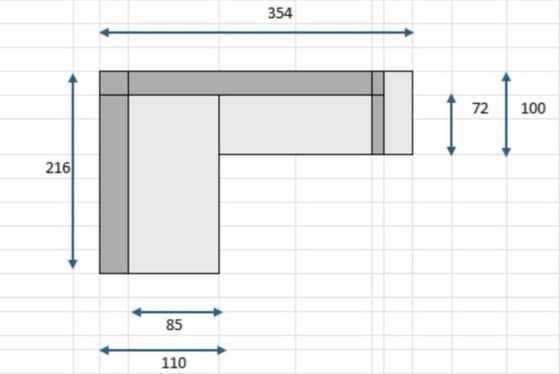 Image 1 of Canapé d'angle Sur & Plus Design