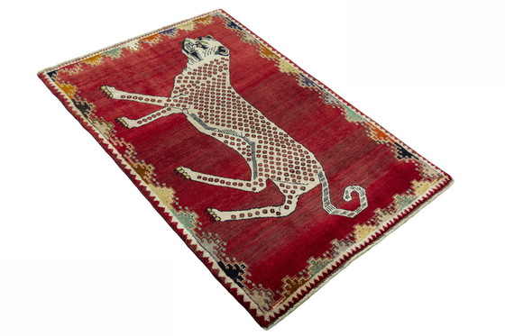 Image 1 of Tapis Gabbeh Nomade noué à la main - Tiger - 172 X 113 cm